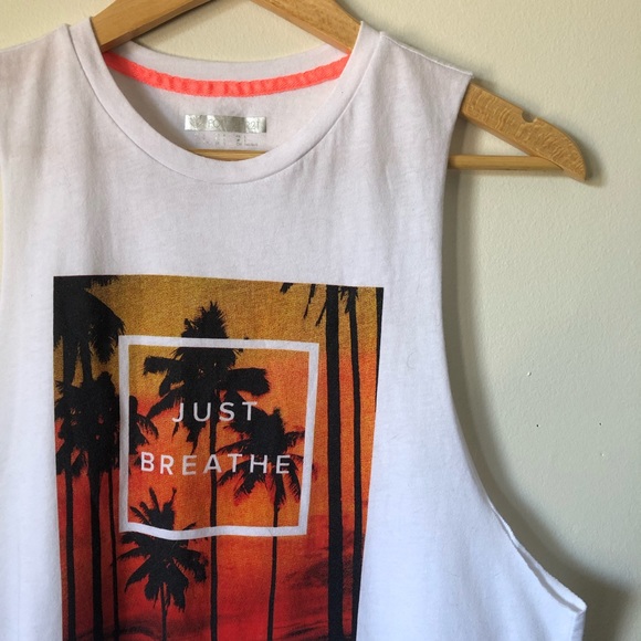 💜 3/$15 Forever 21 cropped muscle tee - size small - Picture 3 of 12